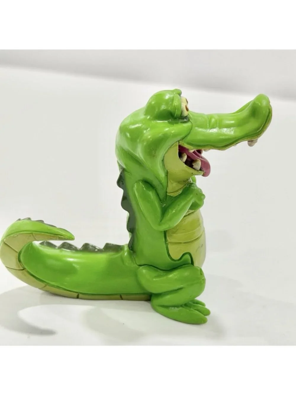 Disney Peter Pan Tick Tock Crocodile Green Alligator 3” Figure Cake Topper